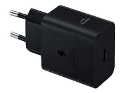 Lader, Samsung Strømforsyning -
45 Watt - 3 A - USB-C - Sort
