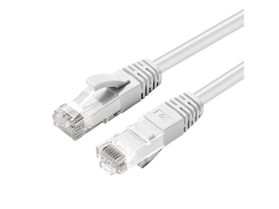 Kabel, UTP - 2 M - CAT6A - MicroConnect - U/UTP - Hvid