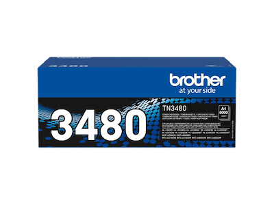 Brother TN-3480 tonerpatron 1 stk Original Sort