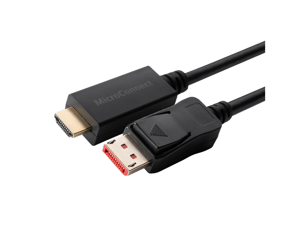 Kabel, Displayport 1.4 til HDMI 2.0 - 2 M - MicroConnect  4K*2K@60Hz