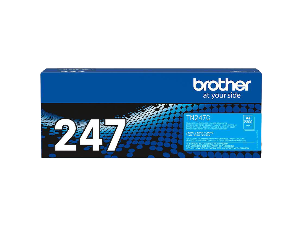 Brother TN 247C Cyan 2300 sider Toner