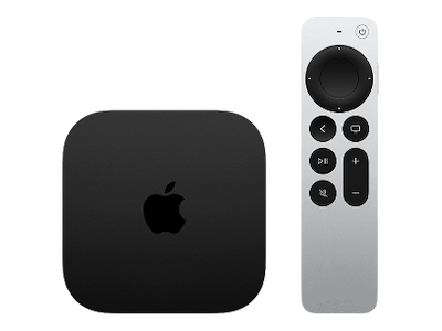 Apple TV 4K (Wi-Fi + Ethernet) - 3. generation - AV-afspiller - 128 GB - 4K UHD (2160p) - 60 fps - HDR