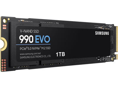 Samsung 990 EVO M.2 1TB SSD Harddisk