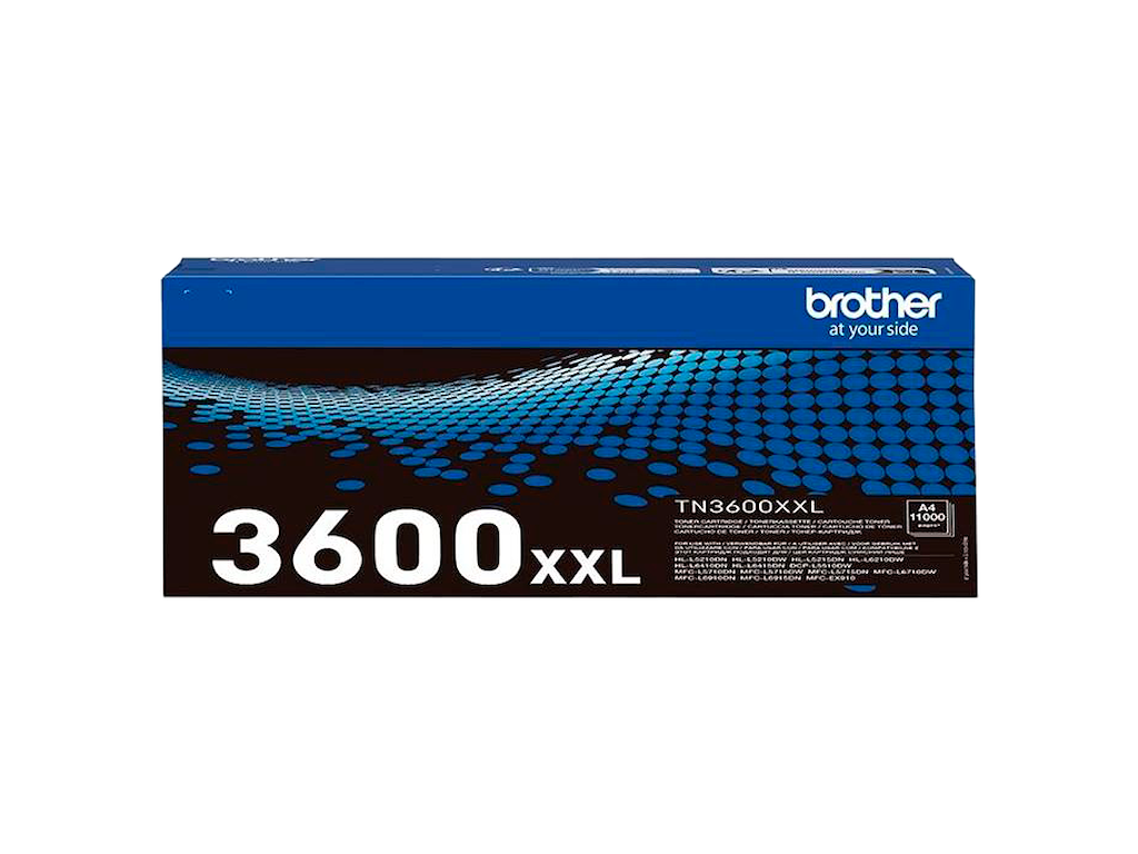 Brother TN3600XXL Sort 11000 sider Toner