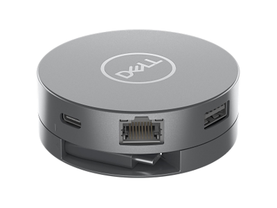 Dell Mobil Dockingstation - USB-C - HDMI, DP, USB-C - 1GbE