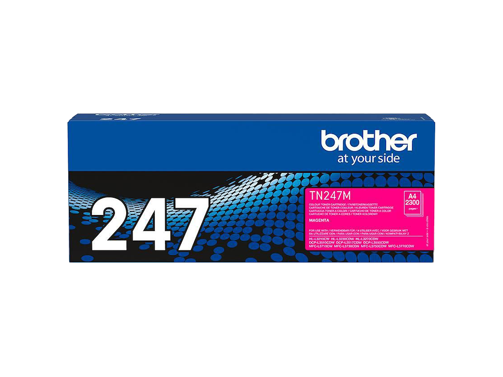 Brother TN-247M Magenta toner 2300 sider