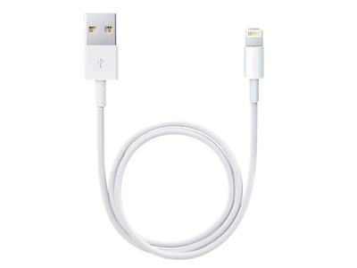 Kabel, Apple - 0.5 M - USB-A til Lightning